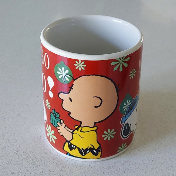 PEANUTS Charlie Brown & Snoop 60th Anniversary Collectible Holiday Mug - Picture 3 of 11